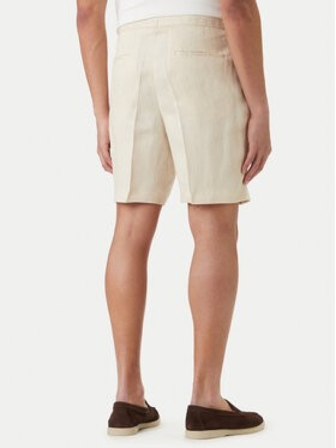 BOSS Szorty materiałowe H-Perin 50561858 Beżowy Tapered Fit