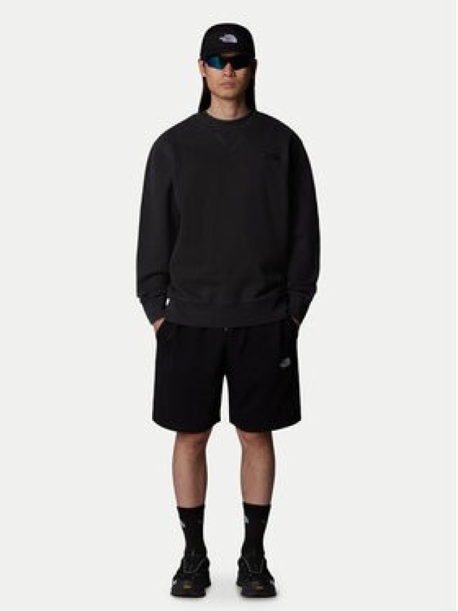 The North Face Szorty sportowe Essential NF0A8C2G Czarny Loose Fit