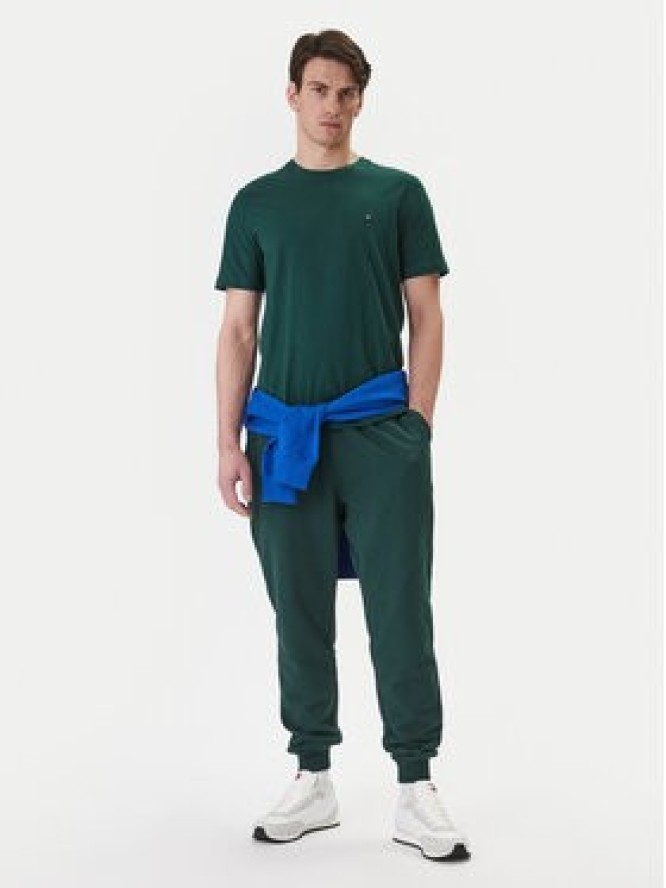 Tommy Hilfiger Spodnie dresowe Essential MW0MW37236 Zielony Regular Fit