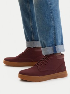 Timberland Sneakersy Maple Grove TB0A69FNEQ31 Bordowy