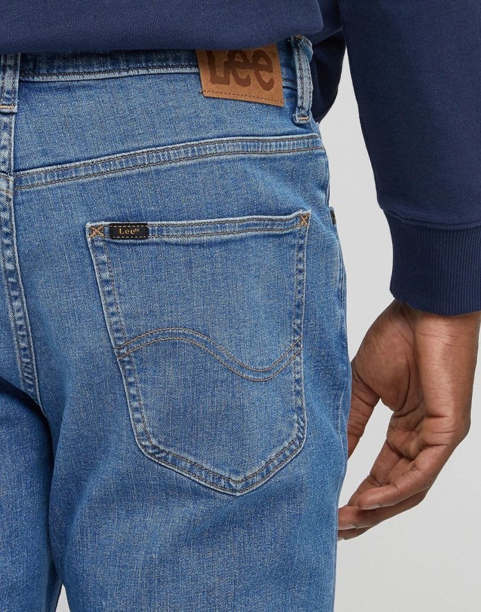 LEE BROOKLYN STRAIGHT MĘSKIE SPODNIE JEANSOWE JEANSY MANHATTAN MID L452NLC06 112331686