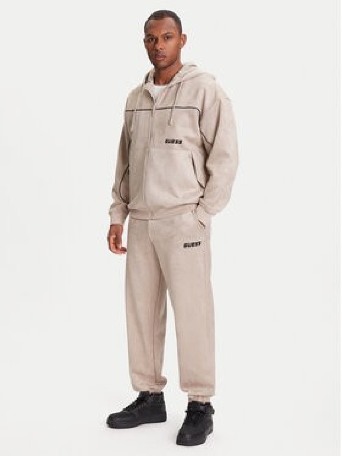 Guess Bluza Z5YQ05 KCJY2 Beżowy Regular Fit