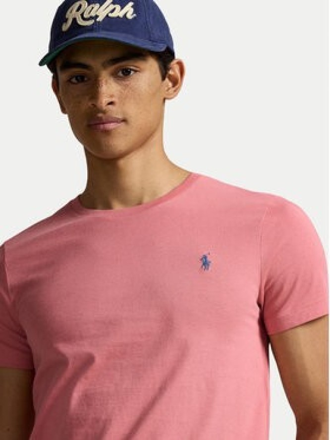 Polo Ralph Lauren T-Shirt 710671438433 Różowy Custom Slim Fit