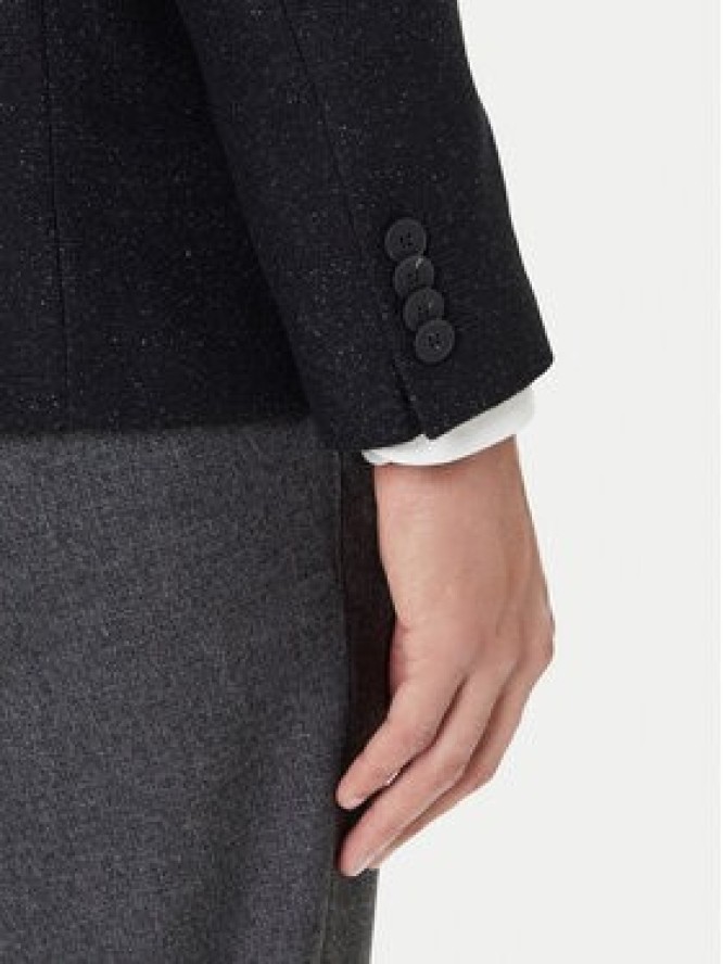 Marc O'Polo Marynarka 529 0170 80094 Szary Shaped Fit