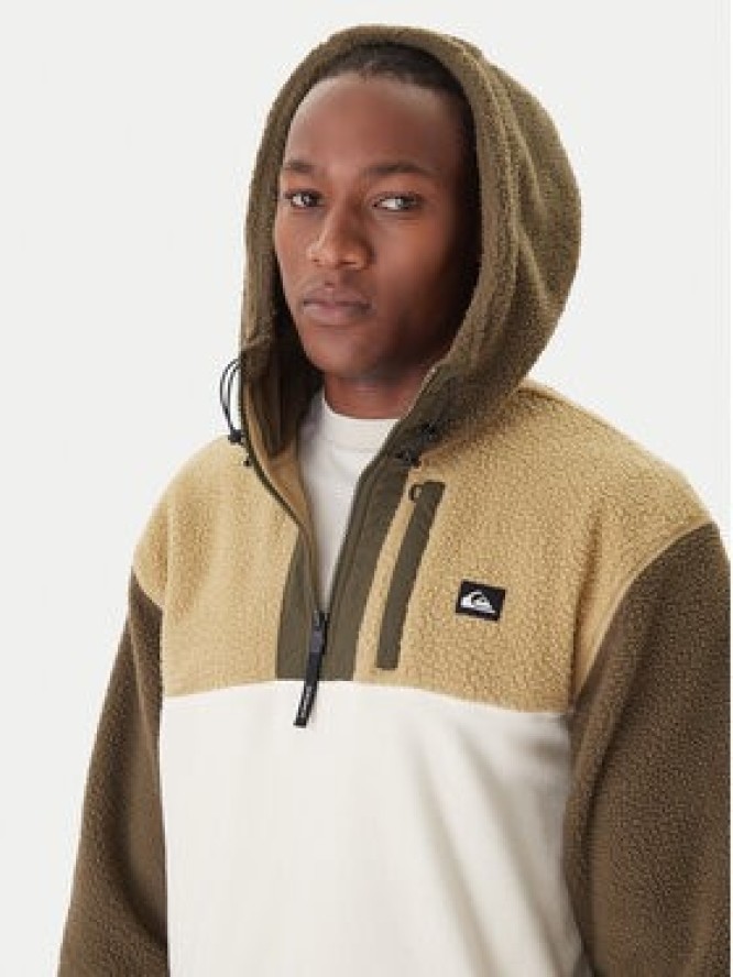 Quiksilver Bluza EQYPF03073 Khaki Regular Fit