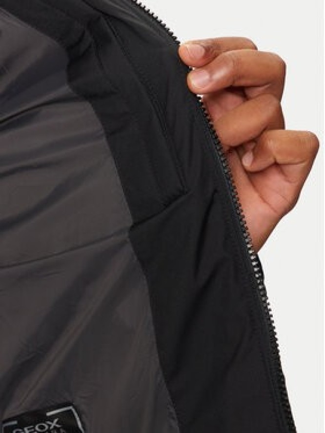 Geox Kurtka zimowa Sapienza M4628J TC188 F0284 Czarny Regular Fit