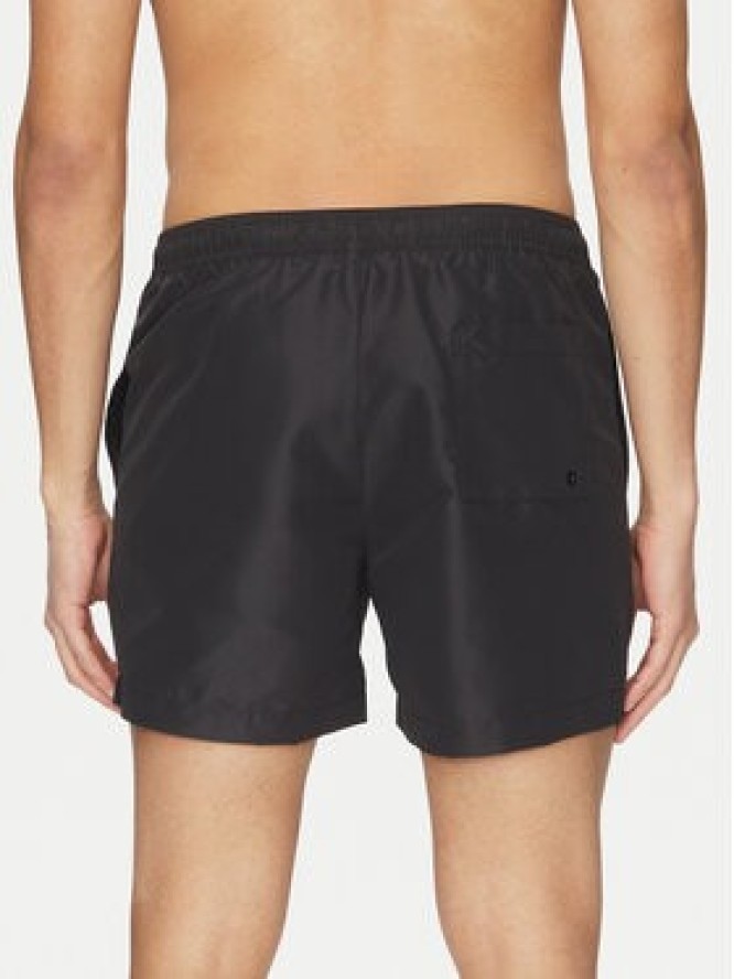 Calvin Klein Swimwear Szorty kąpielowe KM0KM01092 Czarny Regular Fit