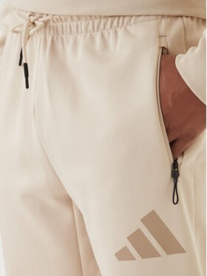 adidas Spodnie dresowe Z.N.E. KE4684 Beżowy Regular Fit