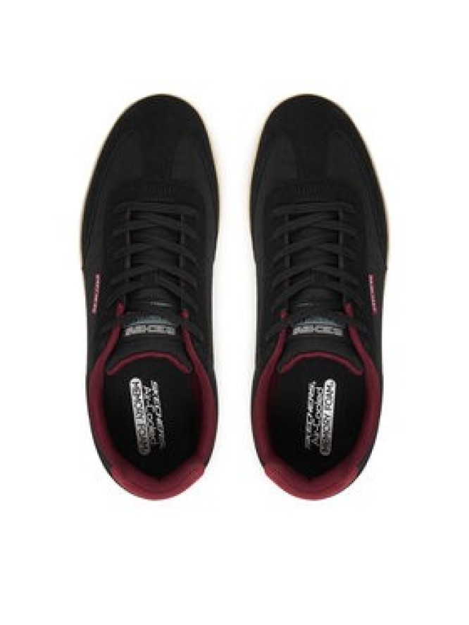 Skechers Sneakersy Placer 210824/BLK Czarny