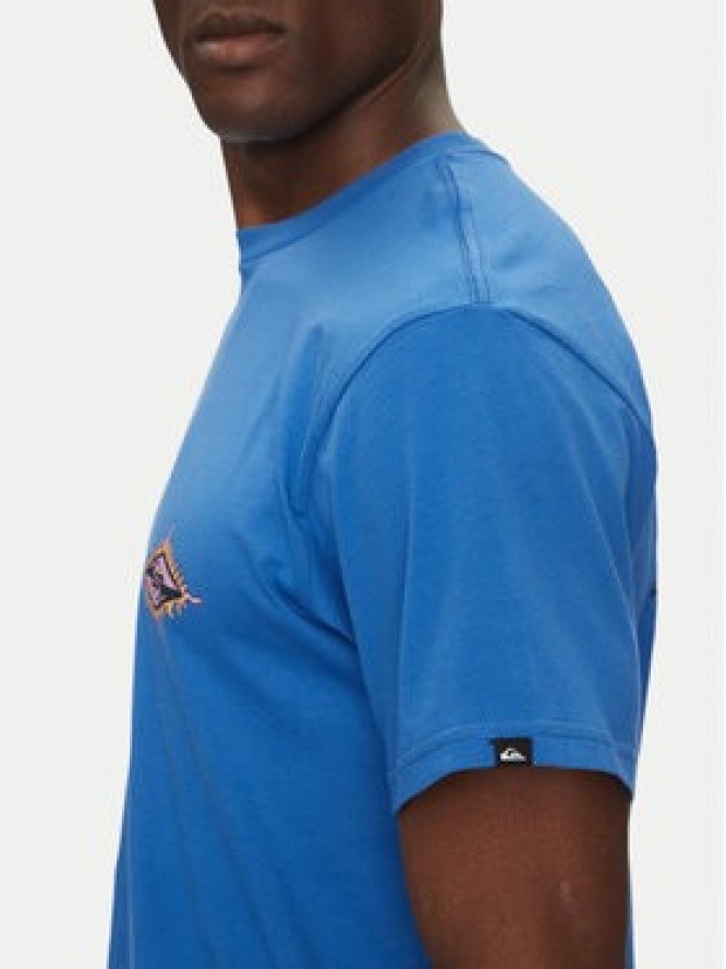 Quiksilver T-Shirt EQYZT08046 Niebieski Regular Fit