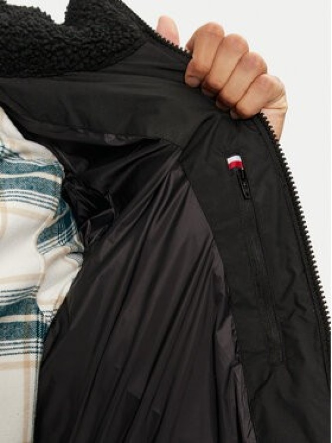 Tommy Hilfiger Kurtka zimowa Rockie MW0MW37125 Czarny Regular Fit