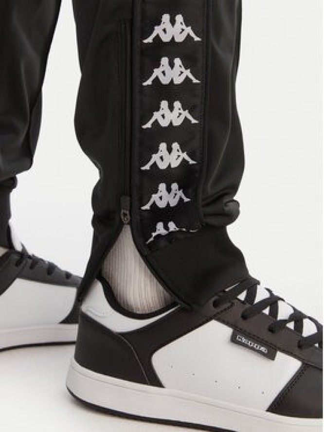 Kappa Spodnie dresowe Banda Rastoria 303KUC0 Czarny Slim Fit