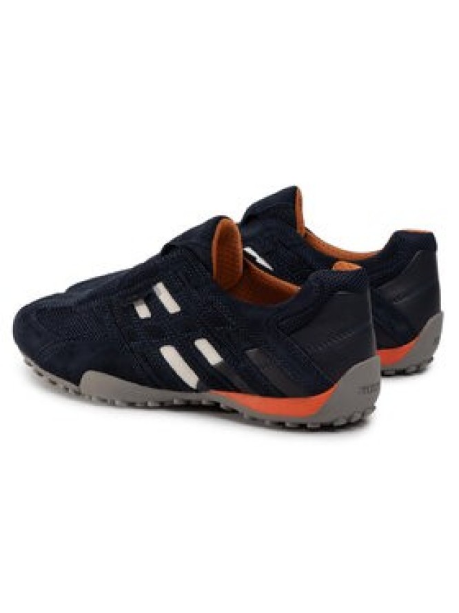 Geox Półbuty U Snake L U4207L 02214 C4002 Granatowy