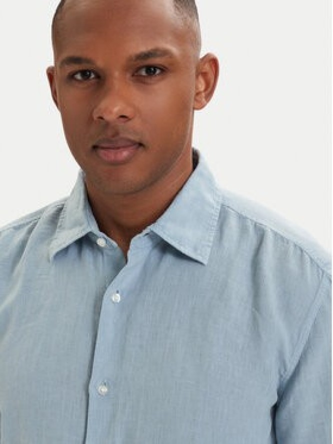 BOSS Koszula 50537382 Niebieski jasny Regular Fit