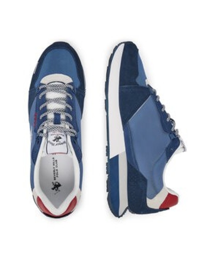 Beverly Hills Polo Club Sneakersy CRUZ MIX Granatowy