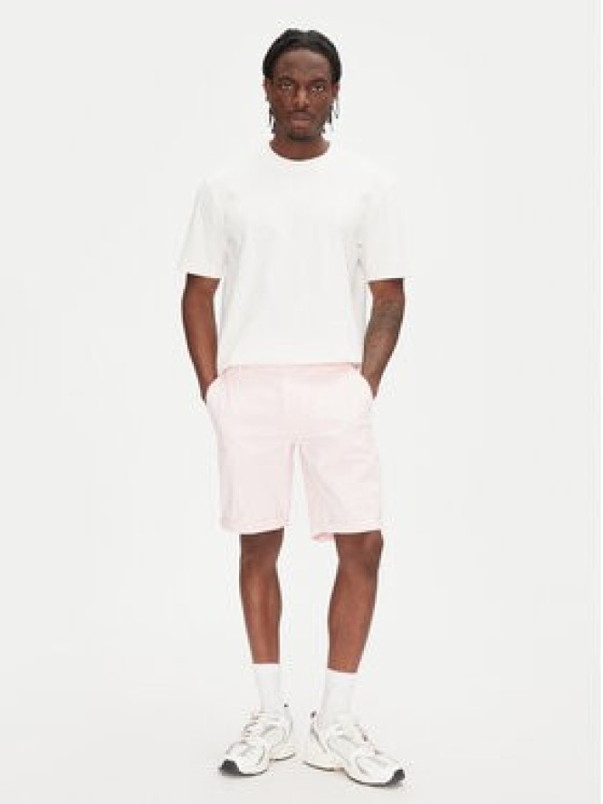 Tommy Jeans Szorty materiałowe Scanton DM0DM21950 Różowy Slim Fit
