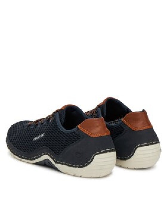 Rieker Półbuty 07555-14 Czarny