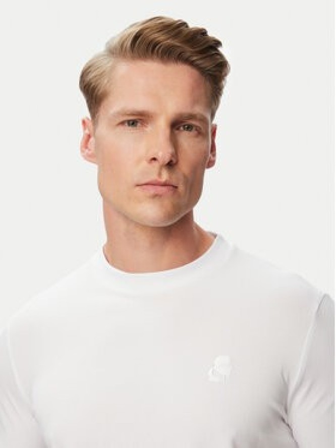 KARL LAGERFELD T-Shirt 755750 500221 Biały Regular Fit