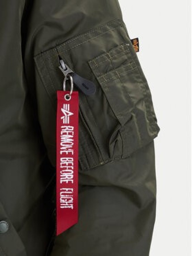 Alpha Industries Kurtka bomber Ma-1 196108 Szary Regular Fit