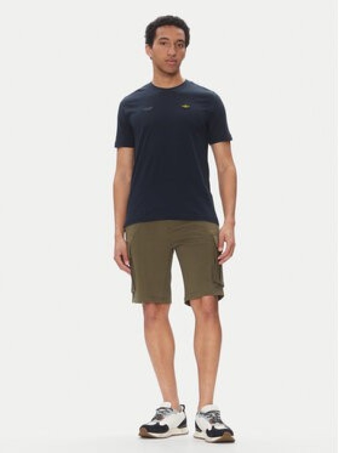 Aeronautica Militare T-Shirt 251TS2429J634 Granatowy Regular Fit