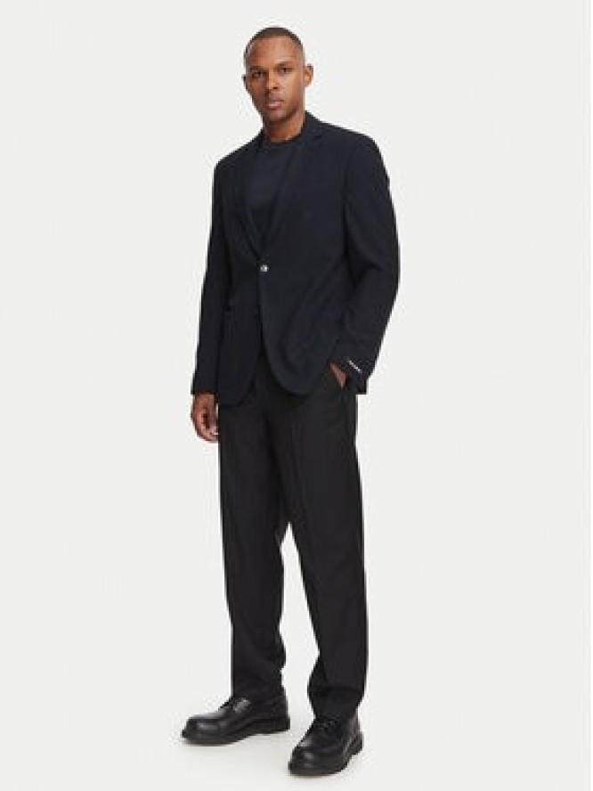 KARL LAGERFELD Marynarka 155280-562034 Granatowy Slim Fit