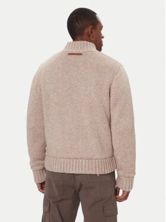 Guess Jeans Kardigan M5BR07 Z0662 Brązowy Regular Fit