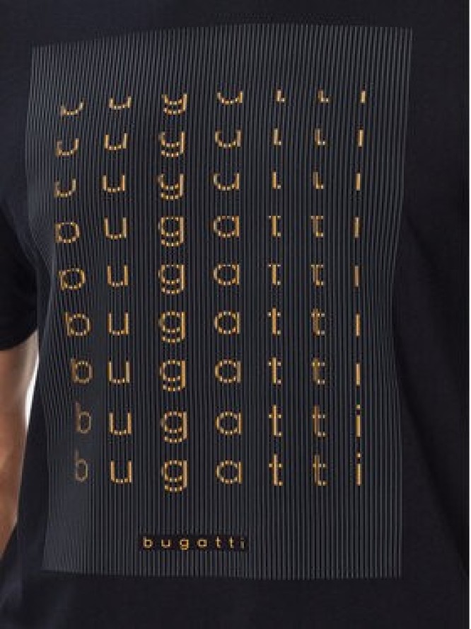 Bugatti T-Shirt 8350-15046E Granatowy Regular Fit