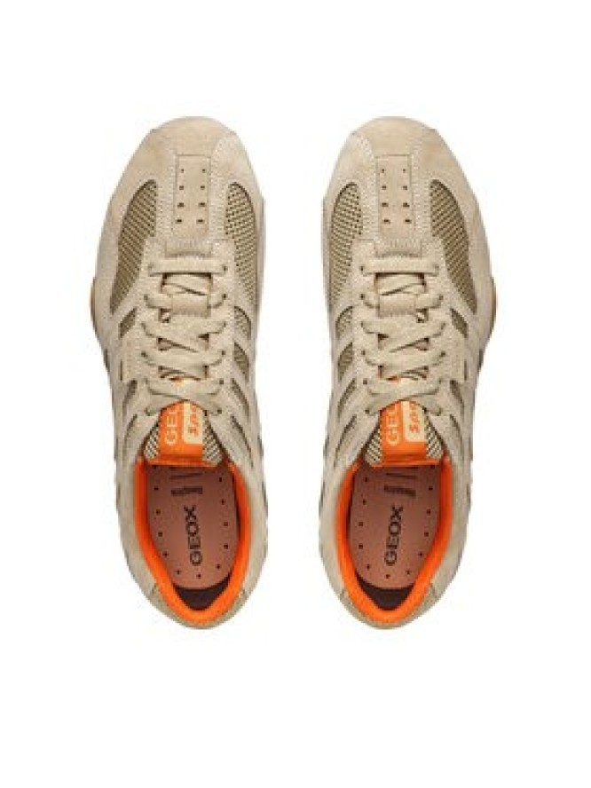 Geox Sneakersy U Snake Original U55MNA 02214 C5004 Beżowy