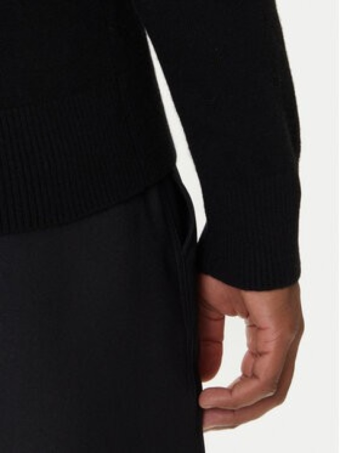 Versace Jeans Couture Sweter 79GAFM00 CMH81 Czarny Regular Fit