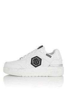 PHILIPP PLEIN Sneakersy SAFS USC0925 PTE003N Biały