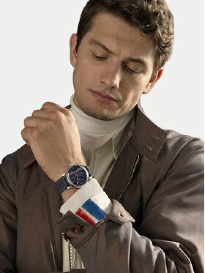 Timex Zegarek Marlin® Chronograph TW2W99000 Srebrny