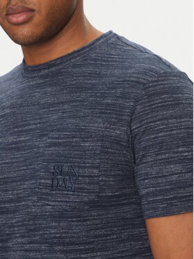 Blend T-Shirt 20718299 Granatowy Regular Fit