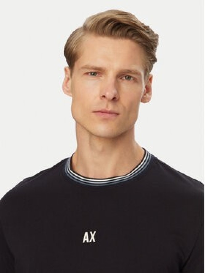 Armani Exchange T-Shirt XM002451 AF10356 UB101 Granatowy Regular Fit