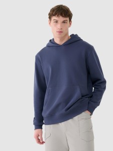 Bluza dresowa nierozpinana z kapturem męska 4F 4FWSS25TSWSM1749