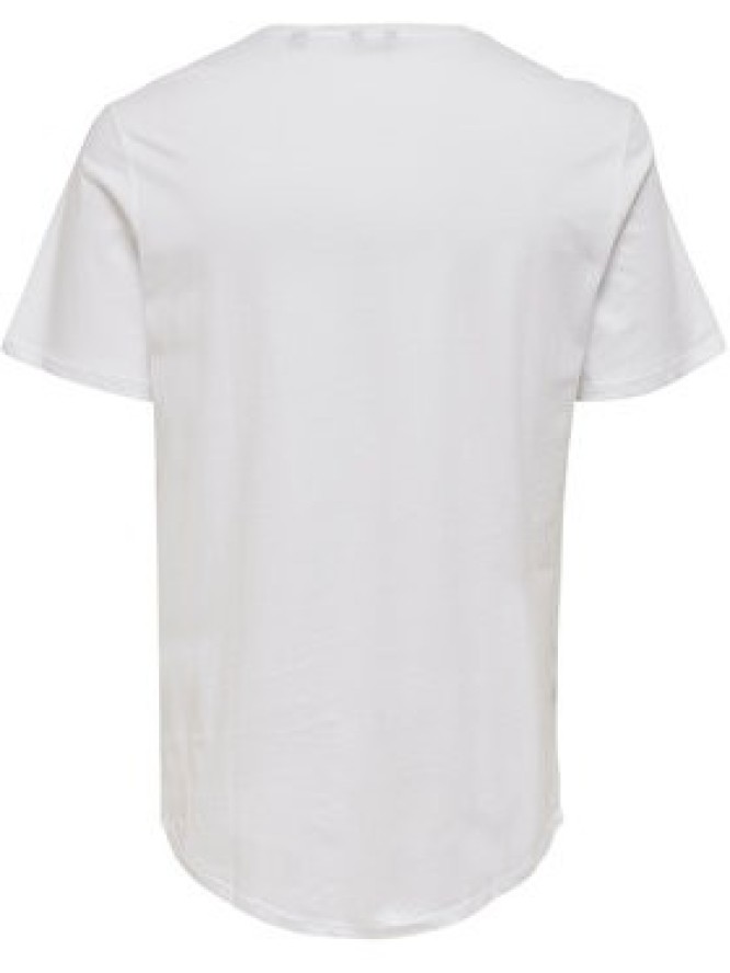 Only & Sons T-Shirt Matt 22002973 Biały Regular Fit