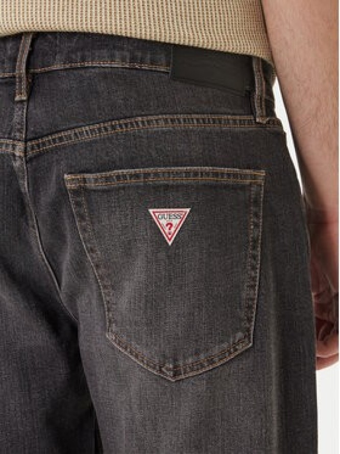 Guess Jeans Jeansy M6RA1B D5LW6 Szary Straight Leg