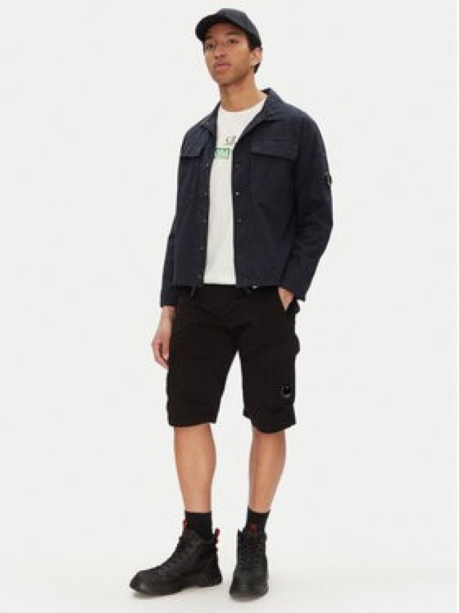 C.P. Company Koszula 18CMOS237A005691G Granatowy Regular Fit