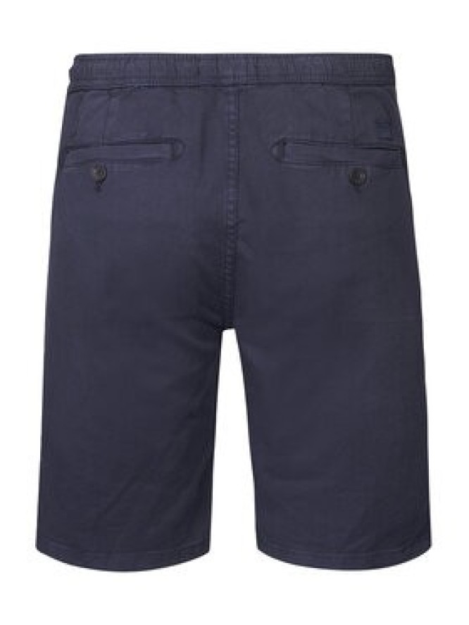 Petrol Industries Szorty materiałowe M-1050-SHO527 Granatowy Regular Fit