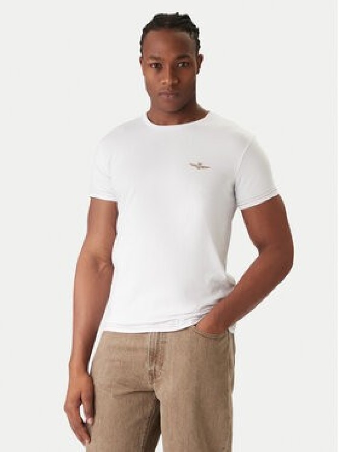 Aeronautica Militare Komplet t-shirtów AM1UTI003B Kolorowy Slim Fit