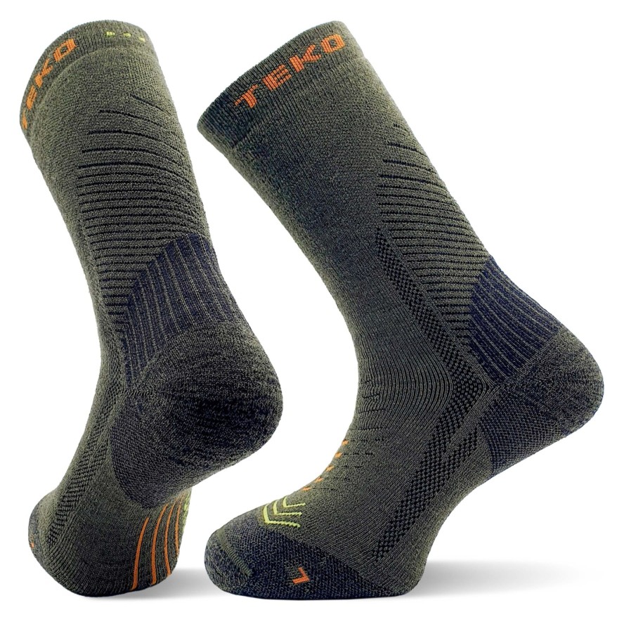 Skarpety sportowe z wełny Merino Teko ecoHIKE Medium Full Cushion Hiking 3.0