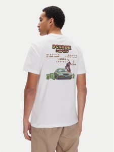 DC Shoes T-Shirt ADYZT05457 Biały Heritage Fit