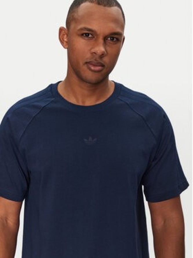 adidas T-Shirt Premium Essentials JD3279 Granatowy Loose Fit