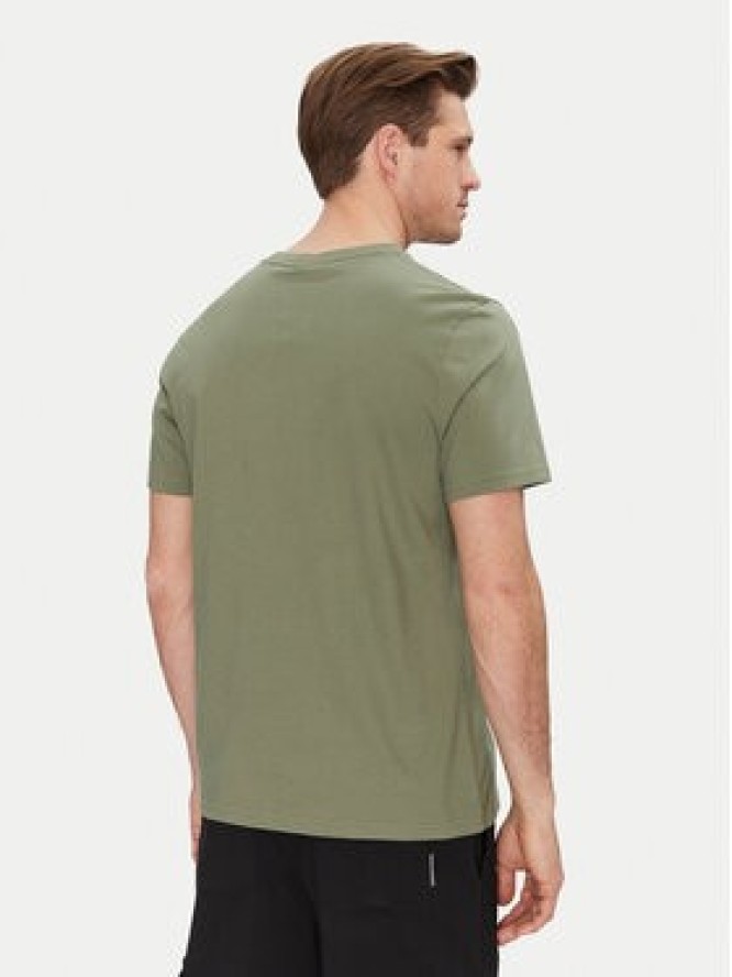 Moose Knuckles T-Shirt Conway M15MT760 Zielony Regular Fit