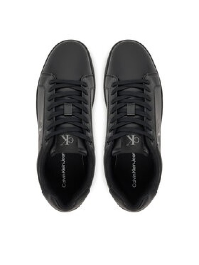 Calvin Klein Jeans Sneakersy Classic Cupsole Mono Lth YM0YM01369 Czarny
