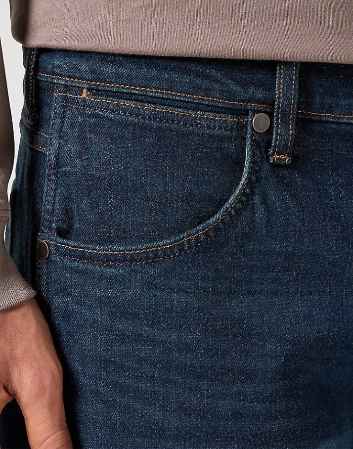 WRANGLER MĘSKIE SPODNIE JEANSOWE FRONTIER COAL DUST 112358057 W16V008834