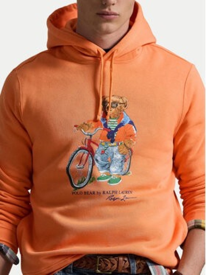 Polo Ralph Lauren Bluza 710B14614002 Pomarańczowy Regular Fit
