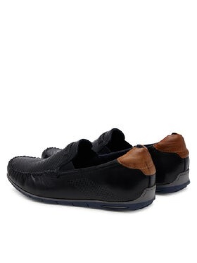 Bugatti Mokasyny 325-A2X6G-4000-4100 Granatowy