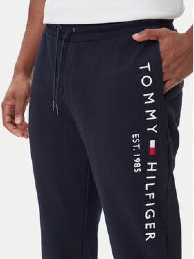 Tommy Hilfiger Spodnie dresowe Basic Branded MW0MW08388 Granatowy Regular Fit