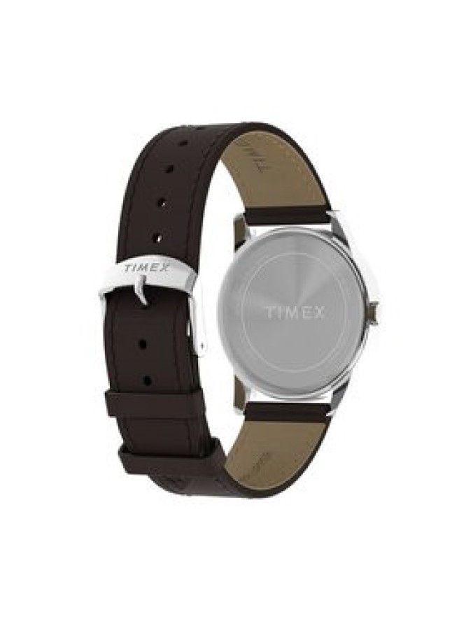 Timex Zegarek Easy Reader Classic TW2Y12600 Brązowy