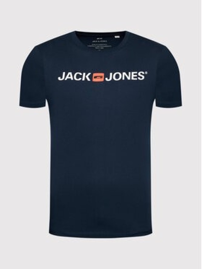 Jack & Jones Komplet 3 t-shirtów Corp Logo 12191330 Kolorowy Slim Fit